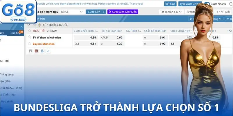 Bundesliga GO8 - Giải Bóng Cá Cược Chiếm Sóng Nhiều Nhất Năm 3 Lý do khiến Bundesliga luôn giữ sức hút với cộng đồng cược thủ