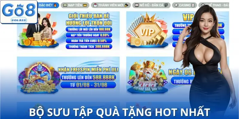 Khuyến Mãi GO8 - Hướng Dẫn Chi Tiết Cách Nhân Đôi Tiền Thưởng 1 Những danh sách quà tặng khiến hội viên mê mẩn